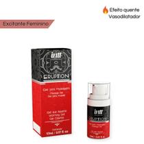 Gel Excitante Feminino com Aquecimento Eruption 17ml - Intt