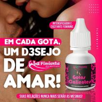 Gel excitante feminino para libido com sensação hot caliente - la pimienta