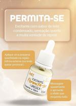 Gel Excitante Leite Condensado Esquenta e Vibra - Permita-se - 15ml - Intt Cosméticos