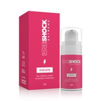 Gel Excitante Loveshock Extreme Beijável Chiclete - Nova versão 12 g - A Sós