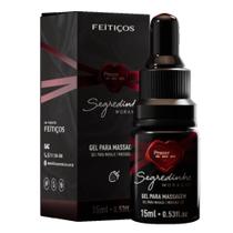 Gel Excitante Lubrificante Íntimo Segredinho Morango 15ml - Feitiços