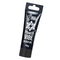 Gel Excitante Vibrador Líquido Power Vibe Black Ice 18g - For Sexy