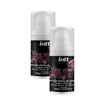 Gel Excitante Vibration Power Extra Forte Chiclete 17ml Intt 2 un