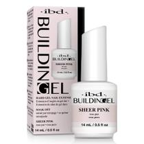 Gel Extensor de Unha IBD Building Gel Pink Sheer 15ml Gel Extensor de Unha IBD Building Gel Pink Sheer 15ml