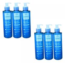 GEL FACIAL LIMPEZA SUAVE DERMA CLEANER 300gr DEMAZON Kit 6 un
