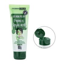 Gel Facial Peel Off Pepino e Argila Verde 60g - Derma Chem Gel Facial Peel Off Pepino e Argila Verde 60g - Derma Chem