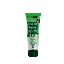 Gel Facial Peel Off Pepino e Argila Verde 60g - Dermachem