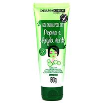 Gel Facial Peel Off Pepino E Argila Verde - Dermachem