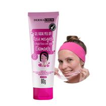 Gel Facial Peel Off Rosa Mosqueta Argila Rosa Dermachem Efeito Diamante 60g Gel Facial Peel Off Rosa Mosqueta Argila Rosa Dermachem Efeito Diamante 60g