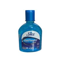 Gel Fixador Azul Brilho Molhado 250g - Siles Gel Fixador Azul Brilho Molhado 250g - Siles