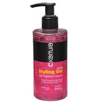 Gel Fixador C.Kamura Styling Gel Máxima Fixação 245g