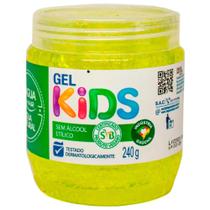 Gel Fixador Capilar Kids Dagua Natural Hair Sem Álcool Testado Dermatologicamente Vegano 240g