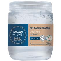 Gel Fixador Dagua Natural Hair D-Pantenol Sem Alcool Uso Diario Definicao Hidratacao 200g
