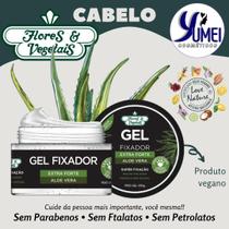 Gel Fixador Extra Forte Aloe Vera Flores & Vegetais 250g - Flores e Vegetais