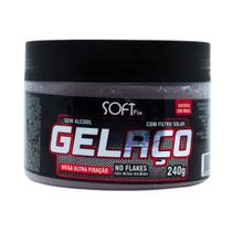 Gel Fixador Gel Aço Mega Ultra Fixação Soft Fix 240g