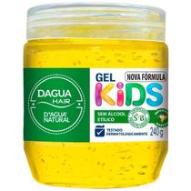 Gel Fixador Kids Dagua Natural Hair Sem Alcool Infantil Dermatologicamente Testado 240g