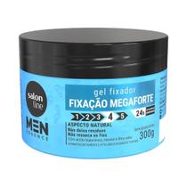 Gel Fixador Mega Forte Men Essence 300g - Salon Line