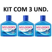 Gel Fixador Ny Looks Fixaçao Mega Forte 240g Kit c/3