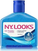 Gel Fixador Ny Looks Mega Forte 4 Azul 240gr Gel Fixador Ny Looks Mega Forte 4 Azul 240gr