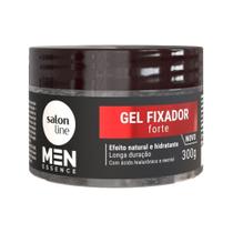 Gel Fixador Salon Line Men Essence Forte Efeito Natural 300G