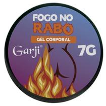 Gel Fogo No Rabo Excitante Anal Efeito Aquecer 7g Garji