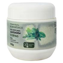 Gel Forte Relaxante Para Massagem 12 Ervas Bom Médico Abelha Rainha 100g Gel Forte Relaxante Para Massagem 12 Ervas Bom Médico Abelha Rainha 100g