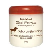 Gel Forte Sebo de Carneiro Para Massagem Com Arnica e Ativos
