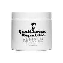 Gel Gentlemen Republic Refined 473 ml, brilho 24 horas, resistente à umidade