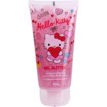 Gel Glitter Cia Natureza Hello Kitty - 180g - CIA DA NATUREZA