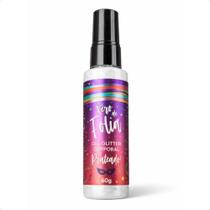 Gel Glitter Corporal Cia da Natureza Xerô de Folia Prateado 60g