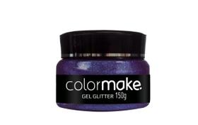 Gel Glitter Roxo 150g