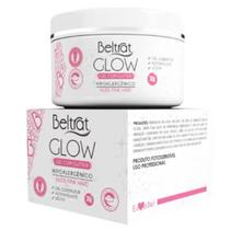 Gel Glow Com Glitter Hipoalergênico Nude Pink Hard - Beltrat 30g