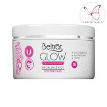 Gel Glow Hot Pink com Glitter - Beltrat 30g