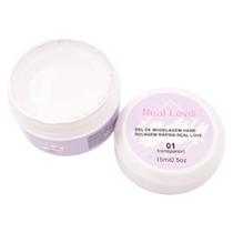 Gel Hard para Modelagem com Secagem Rápida Uv/Led 15ml Real Love Gel Hard para Modelagem com Secagem Rápida Uv/Led 15ml Real Love