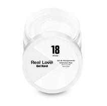 Gel hard real love 18 white 15 ml