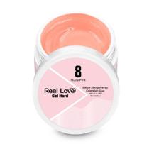 Gel hard real love 8 nude pink 15 ml