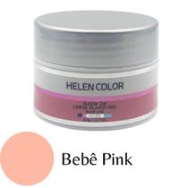 Gel helen color - linha sliver gel 20g c/ anvisa para alongamento das unhas manicure