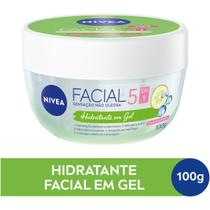 Gel Hidratante Facial Nivea 5 em 1 em Gel 100g - Original Gel Hidratante Facial Nivea 5 em 1 em Gel 100g - Original