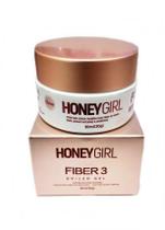 Gel Honey Girl Fiber3 Clear Construção De Unha Em Gel 30gr