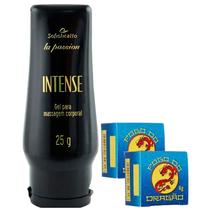 Gel Intense Para Massagem Corporal + 2 Pomada Fogo do Dragão Ginseng Gel Intense Para Massagem Corporal + 2 Pomada Fogo do Dragão Ginseng