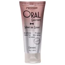 Gel Íntimo Comestível com Efeito Térmico Excitante Oral Gourmet Pessini Sabor No Amor, 45g