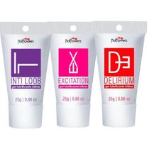 Gel Intimo Excitation Inti Loob Delirium Hot Flowers Kit 3