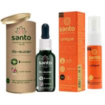 Gel intimo Unique e Lib- Sucer esquenta esfria lubrifica kit