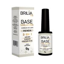 Gel LED/UV Brilia Nails Base Niveladora 3 em 1 Renda 9g