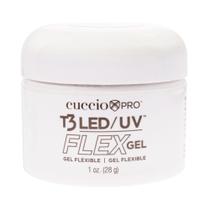 Gel LED-UV Flex branco de 1 onça