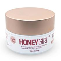 Gel Light Pink Fiber 3 led Uv Alongamento De Unhas 30g Honey Girl