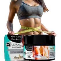 Gel Lipo Redutor Termo Ativado Queima Gordura Mary Life