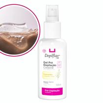 Gel Loção Pré Depilação Depilatório Adstringente Refrescante Bactericida Higienizante Corporal Camomila 100ml Depilflax Gel Loção Pré Depilação Depilatório Adstringente Refrescante Bactericida Higienizante Corporal Camomila 100ml Depilflax