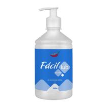 Gel Lub Beijável Grande 500 ml Fácil Lub Gel Massagem Chillies Neutro Menta ou Chiclete Tubo com Dosador