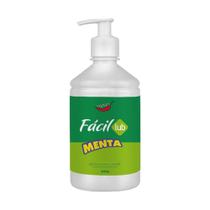 Gel Lub Beijável Grande 500 ml Fácil Lub Gel Massagem Chillies Neutro Menta ou Chiclete Tubo com Dosador